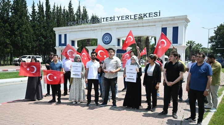 Üniversite öğrencilerinden "LGBT propagandasına" tepki