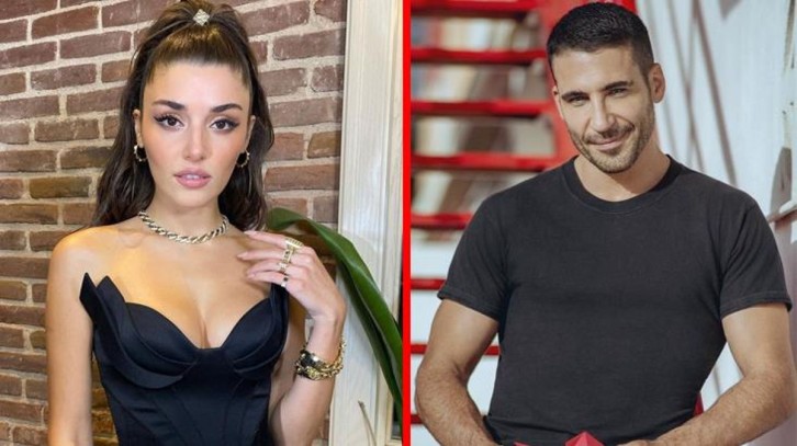 Ünlü oyuncu Miguel Angel Silvestre, Hande Erçel'i yakın takibe aldı