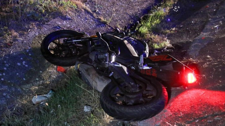 Uşak'ta feci kaza: Motosiklet sürücüsü hayatını kaybetti!