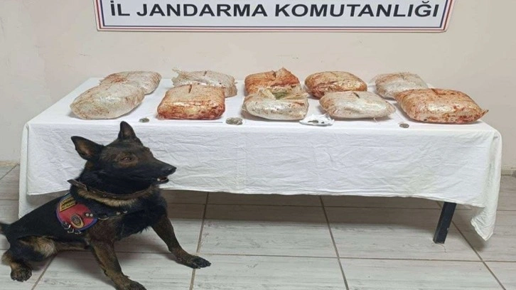 Uyuşturucuları salça kovası ve patates çuvallarına saklamışlar!