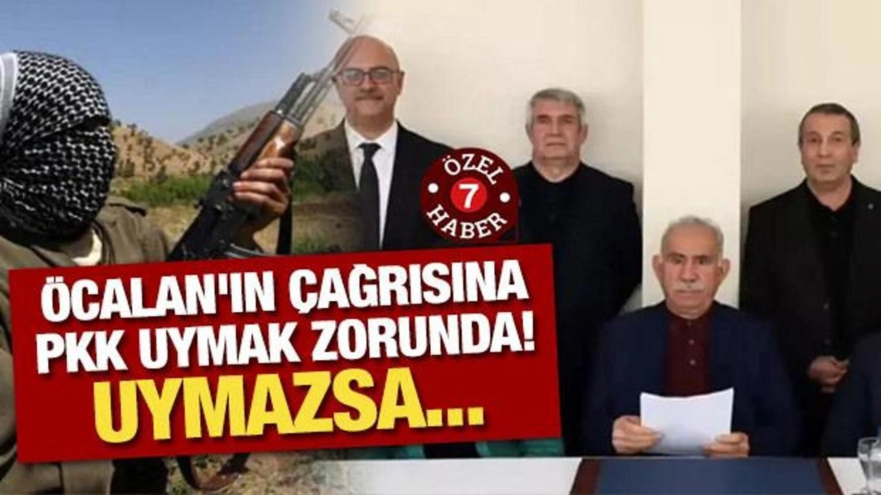 Uzmanlardan çarpıcı açıklama: Öcalan'ın çağrısına PKK uymak zorunda! Uymazsa...