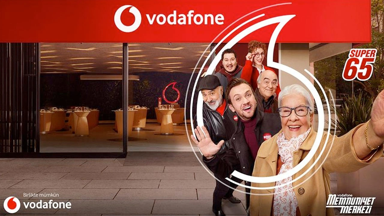 Vodafone'dan 65 yaş ve üzeri için yeni tarife