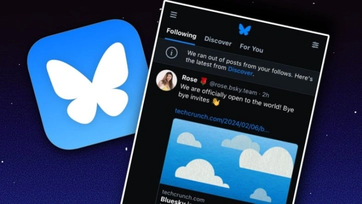 X Rakibi Bluesky Herkes İçin Kullanıma Sunuldu - Webtekno