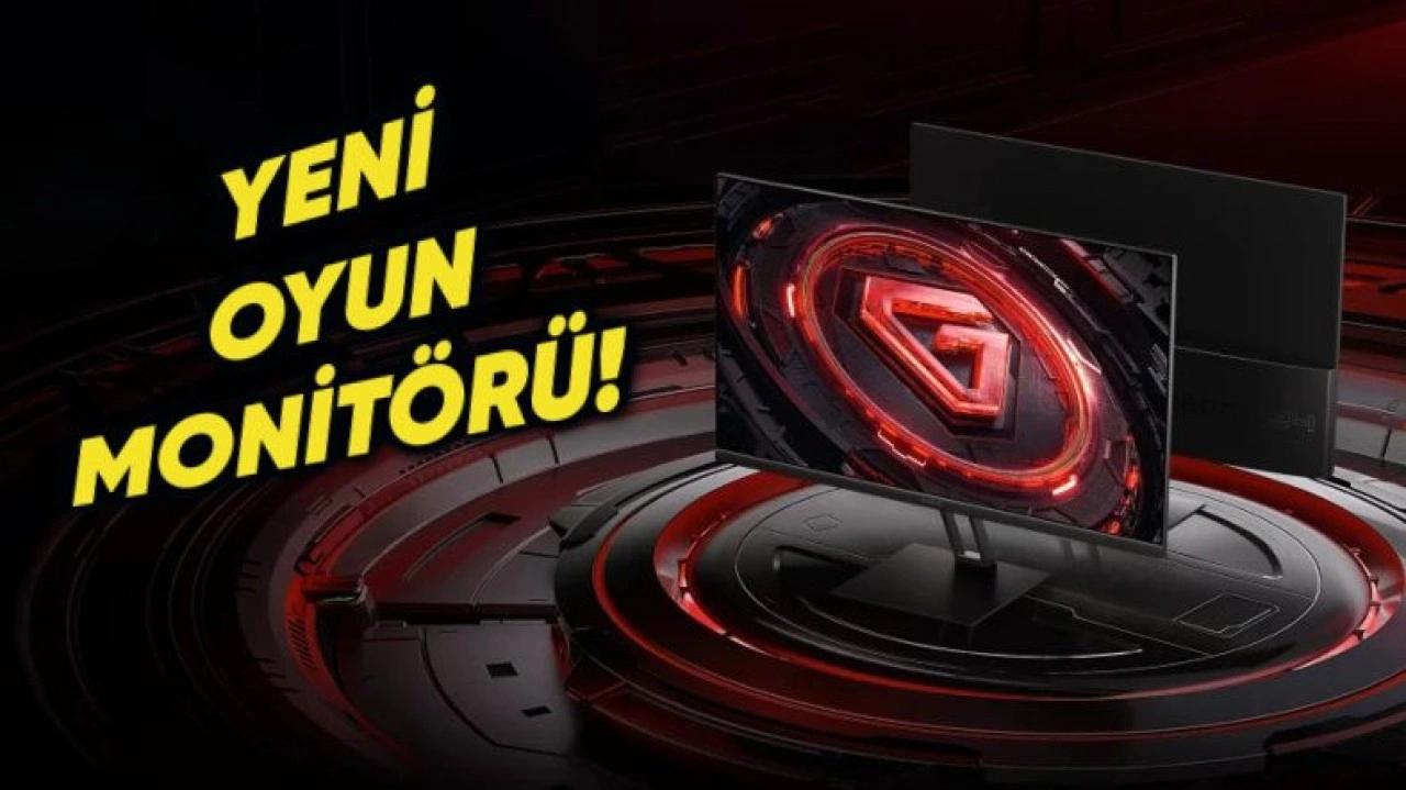 Xiaomi'nin Yeni Oyun Monitörü G24i Tanıtıldı: İşte Fiyatı