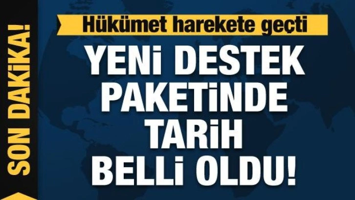 Yeni sosyal yardım paketi geliyor