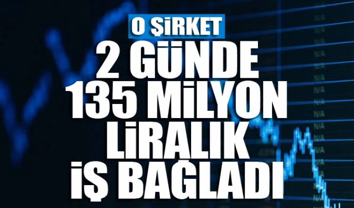 Yeo Teknoloji 2 günde 135 milyon liralık iş bağladı