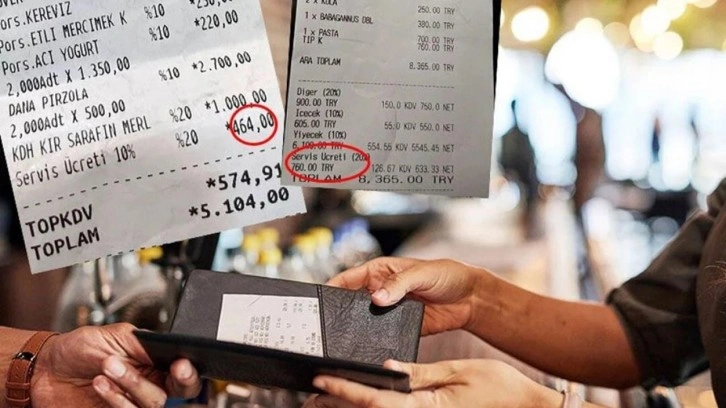 Yetkili isim açıkladı: Restoranlardaki sürpriz ücreti böyle geri alabilirsiniz!