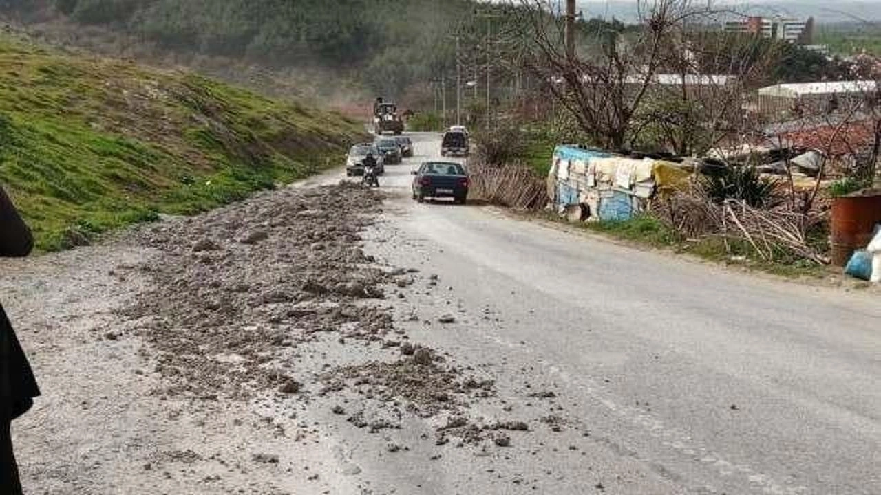 Yola beton döken kamyonun sahibi firmaya ceza