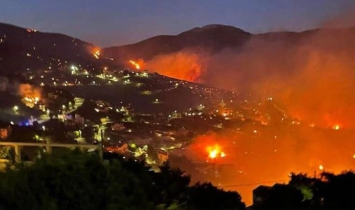 Yunanistan'da orman yangınları devam ediyor