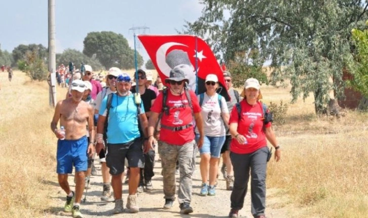 Zafer Yolu kafilesi Uşak’ı geçti