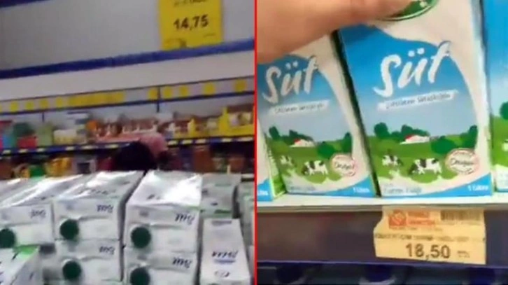 Zincir marketleri boykot dönemi başladı! Bakkaldan daha pahalıya alıp video çekti