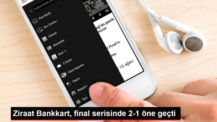 Ziraat Bankkart, final serisinde 2-1 öne geçti