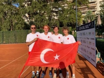 14 Yaş Erkek Milli Tenis Takımı Avrupa Yaz Kupası Finalleri'nde finale yükseldi