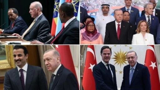 45 lider, 7 uluslararası zirve, 9 ziyaret! Cumhurbaşkanı Erdoğan'dan proaktif diplomasi