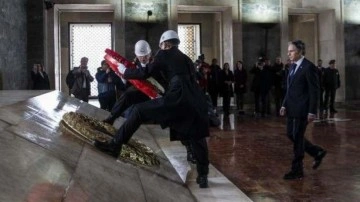 ABD Dışişleri Bakanı Blinken Anıtkabir'de: Onur duyuyorum