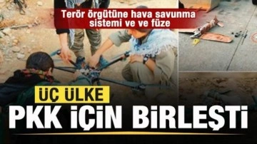 ABD İran ve Almanya PKK için birleşti! Terör örgütüne hava savunma sistemi ve ve füze