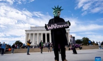 ABD'li protestocu: NATO yoksa SAVAŞ YOK