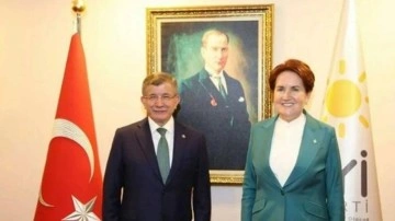 Ahmet Davutoğlu'ndan Meral Akşener'e "Hayırlı olsun" ziyareti