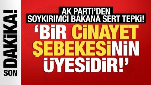 AK Parti'den İsrailli bakana tepki: Katz bir cinayet şebekesinin üyesidir!