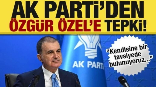 AK Parti Sözcüsü Ömer Çelik'ten Özgür Özel'e tepki! 'Yönetemeyince saldırıyor'