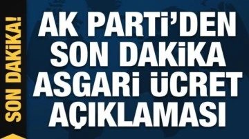 AK Parti'den EYT ve asgari ücret açıklaması: Güçlü artışlar olacak