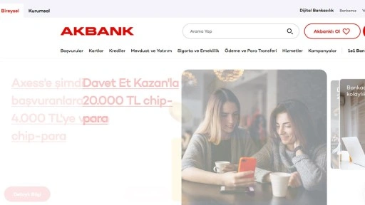 Akbank internet sitesini yeniledi tüm ihtiyaçlara tek noktada yanıt