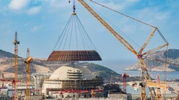 Akkuyu Nükleer Güç Santrali birinci ünite inşaatında bir aşama daha tamamlandı