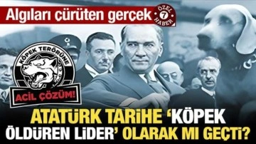 Algıları çürüten gerçek: Atatürk tarihe "köpek öldüren lider" olarak mı geçti?