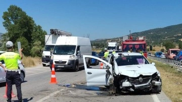 Amasya'da feci kaza: 1 çocuk öldü, 4 kişi yaralandı