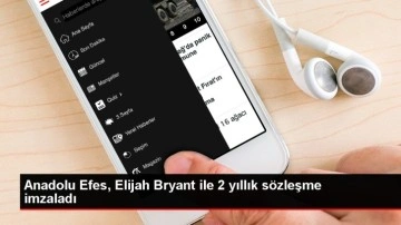 Anadolu Efes, Elijah Bryant ile 2 yıllık sözleşme imzaladı