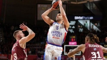 Anadolu Efes Münih deplasmanında kayıp