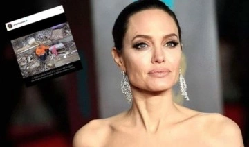 Angelina Jolie'den deprem paylaşımı: 'Kalbim Suriye ve Türkiye halkıyla birlikte…'