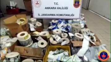 Ankara'da toptancılara operasyon! Tonlarca sahte gıdanın değeri dudak uçuklattı