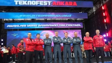 Ankara'da ilk kez düzenlenen TEKNOFEST'i 943 bin kişi ziyaret etti