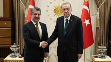 Ankara'da kritik temas: Cumhurbaşkanı Erdoğan, Barzani'yi kabul etti!