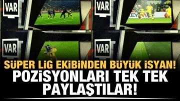 Ankaragücü pozisyonları tek tek paylaştı! "VAR mısın? Yoksun!"