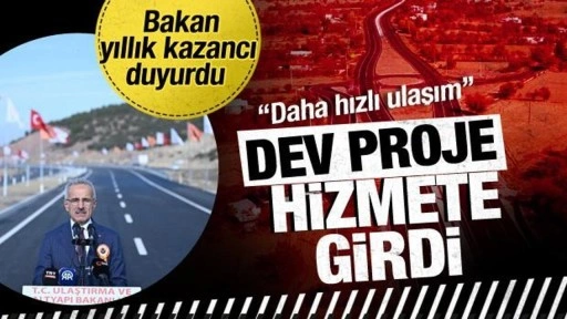 Antalya'ya dev proje! Ulaştırma ve Altyapı Bakanı Abdulkadir Uraloğlu duyurdu