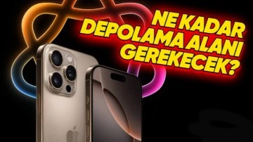 Apple Intelligence iPhone'larda Ne Kadar Yer Kaplayacak?