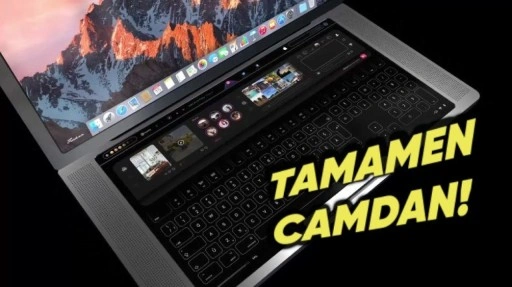 Apple, Tamamen Cam Olan Bir MacBook Üzerinde Çalışıyor