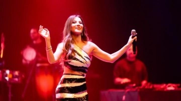 'Arap Popun Kraliçesi' Nancy Ajram İstanbul'da konser verdi