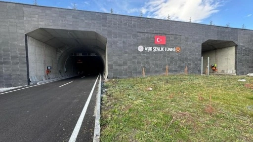 Ardahan'daki Aşık Şenlik Tüneli'nin 2. tüpü yarın açılacak