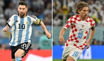 Arjantin - Hırvatistan maçında ilk 11'ler belli oldu