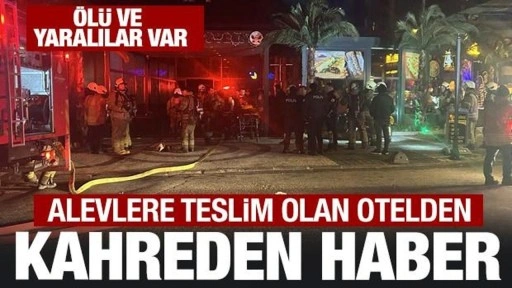 Ataşehir'de otelde yangın! Kahreden acı haberler geldi