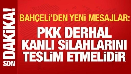 Bahçeli: Terörün kanlı izleri tamamıyla kazınıp atılacaktır