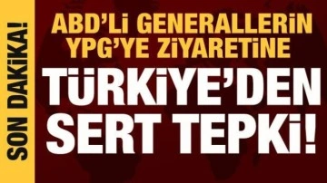 Bakan Akar'dan ABD'li generallerin YPG'ye ziyaretine tepki