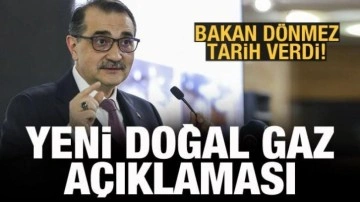 Bakan Dönmez: Mart ayının sonuna doğru ilk gazı vereceğiz