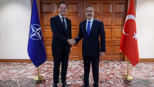 Bakan Hakan Fidan, NATO Genel Sekreteri Rutte ile görüştü