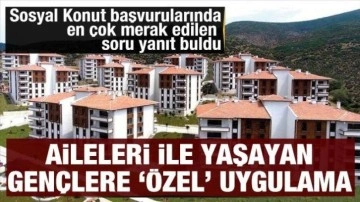 Bakan Kurum duyurdu: Aileleriyle yaşayan gençlere özel uygulama