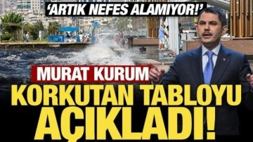 Bakan Kurum korkutan tabloyu açıkladı: Artık nefes alamıyor!