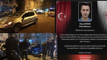 Bakan Mahinur Göktaş'ın koruma polisi şehit oldu